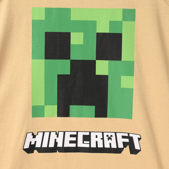 Boys Cotton Jersey Sando - Warm Sand