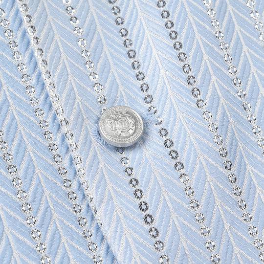 Infant Boys Poly Viscos Waist coat - Blue