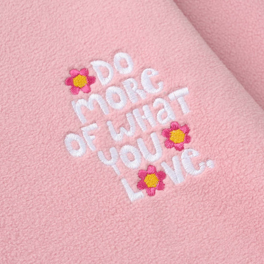 Girls Fleece 2 Piece Suit DO MORE-PINK