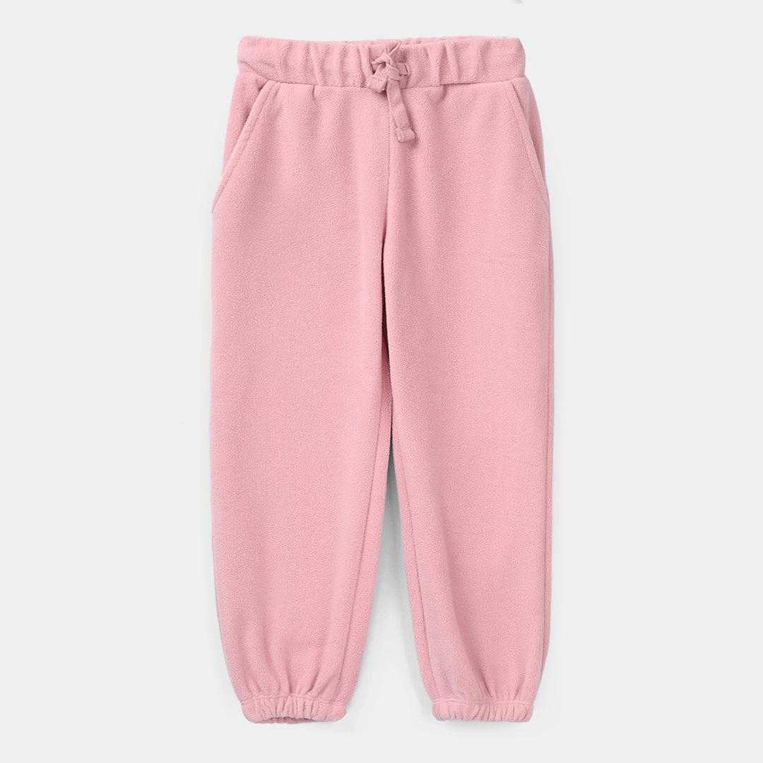 Girls Fleece 2 Piece Suit DO MORE-PINK