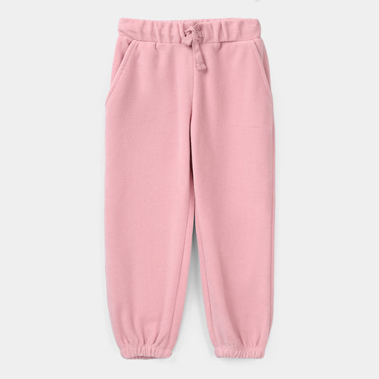 Girls Fleece 2 Piece Suit DO MORE-PINK