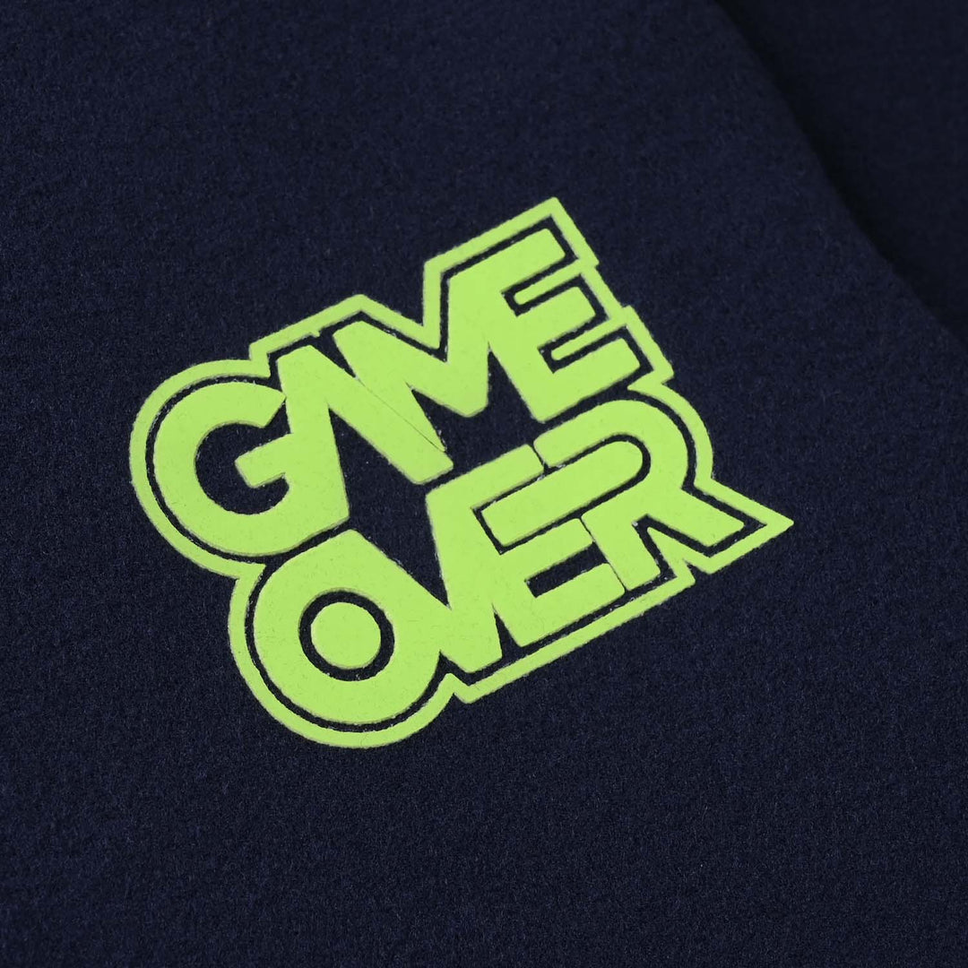 Boys Fleece 2 Piece Suit Game Over-NAVY