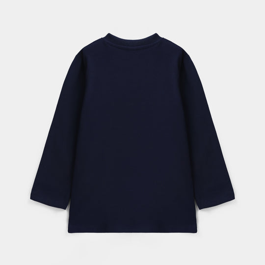 Boys Fleece 2 Piece Suit Game Over-NAVY