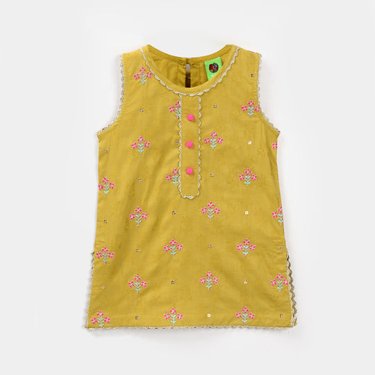 Infant Girls Jacquard 2Pcs Delight-Green