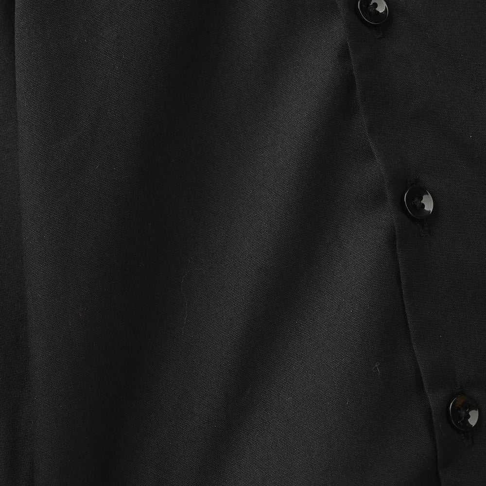 Infant Boys Cotton Poplin Formal Shirt -BLACK