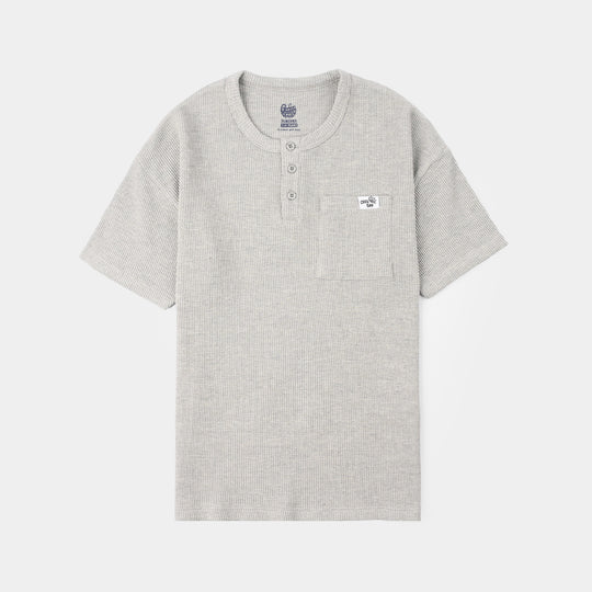 Boys Thermal T-Shirt (Cool Day) - Grey