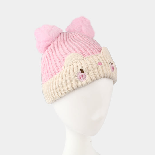 Baby Fancy Winter Woolen Cap | 12-18M
