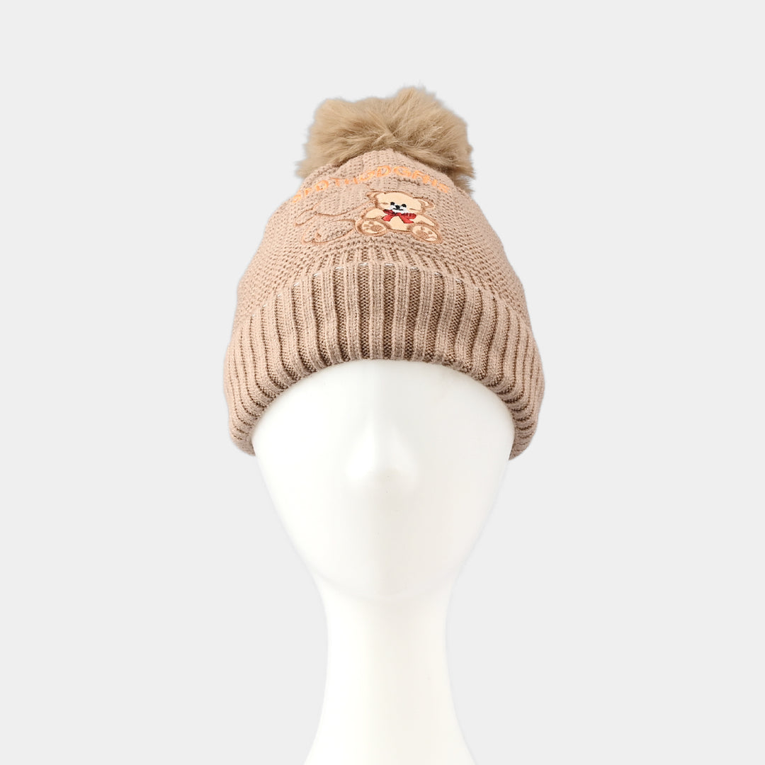 Baby Fancy Winter Woolen Cap | 6-12M