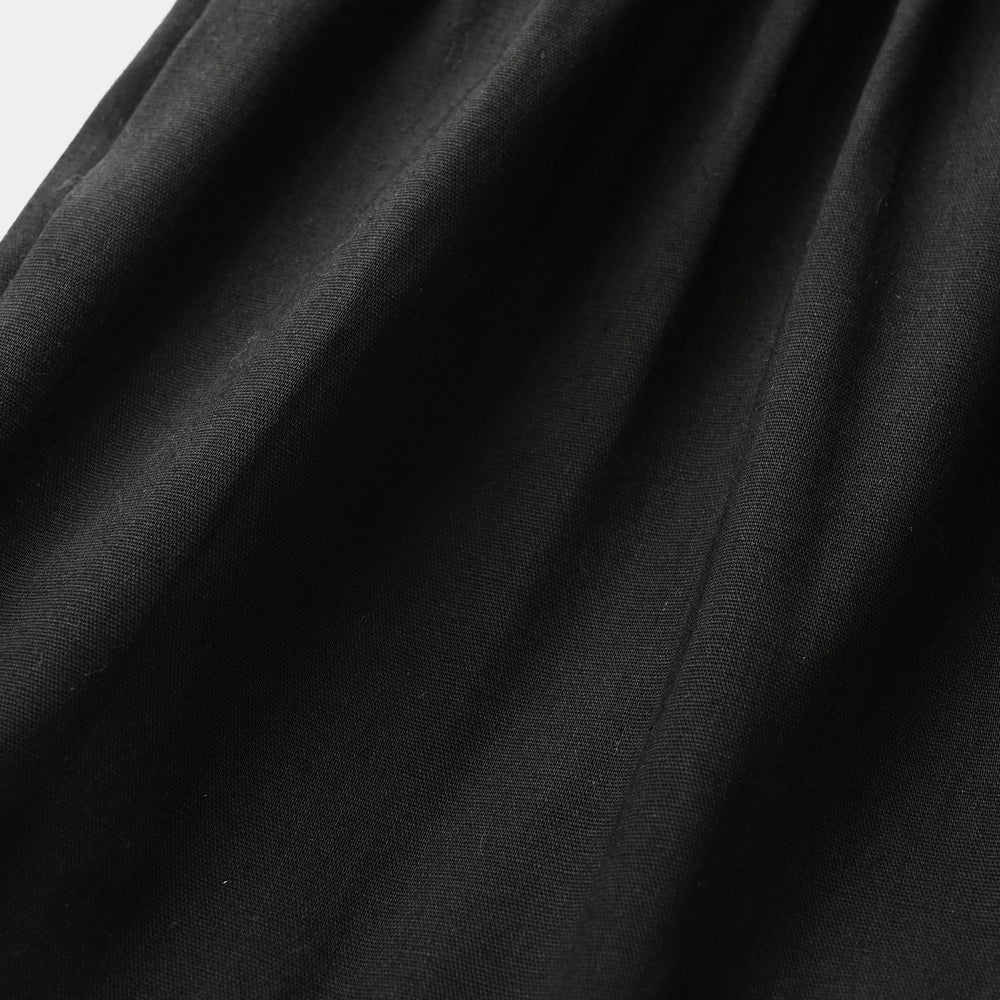 Infant Girls Gharara Chata Patti - Black