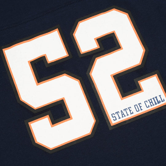 Boys Jersey Terry T-Shirt (State of Chill) - Navy Blue