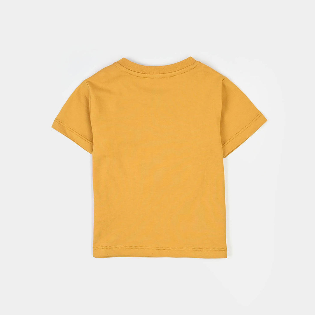 Infant Boys Jersey/Terry T-Shirt Character - Yellow