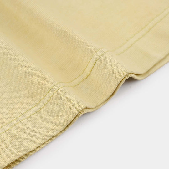 Boys Jersey/Terry T-Shirt (Tie & Dye) - Yellow