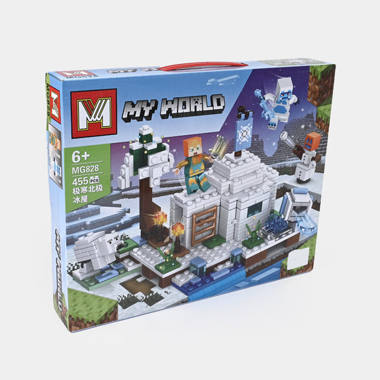 Ice House Building Blocks 455 Pcs