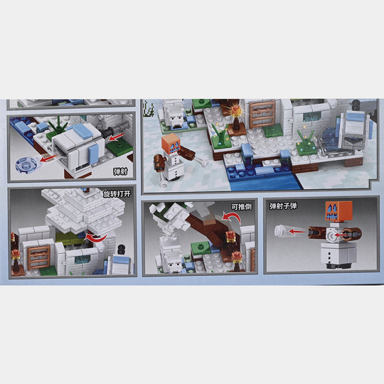 Ice House Building Blocks 455 Pcs