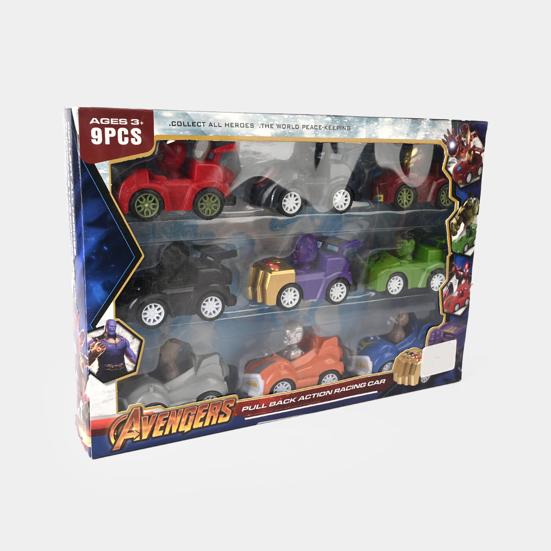 Pullback Racing Car W/Hero PT13509