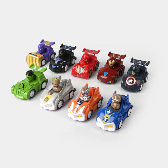 Pullback Racing Car W/Hero PT13509