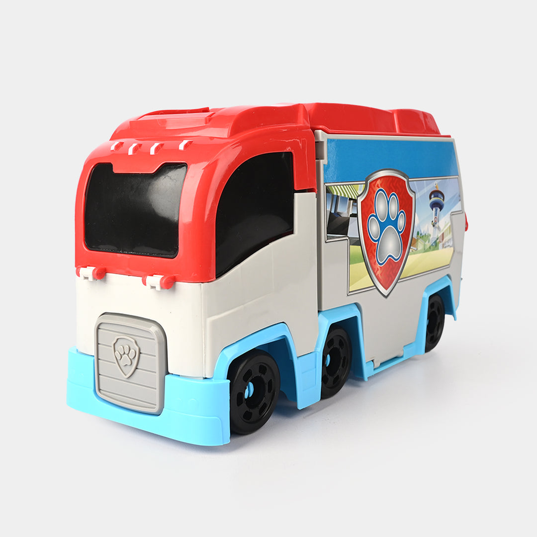 Dogs Rescue Series – Transforming Rescue Bus Toy