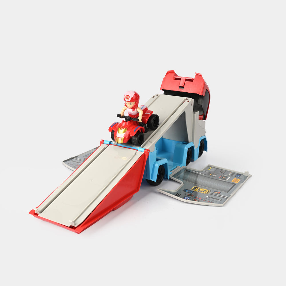 Dogs Rescue Series – Transforming Rescue Bus Toy