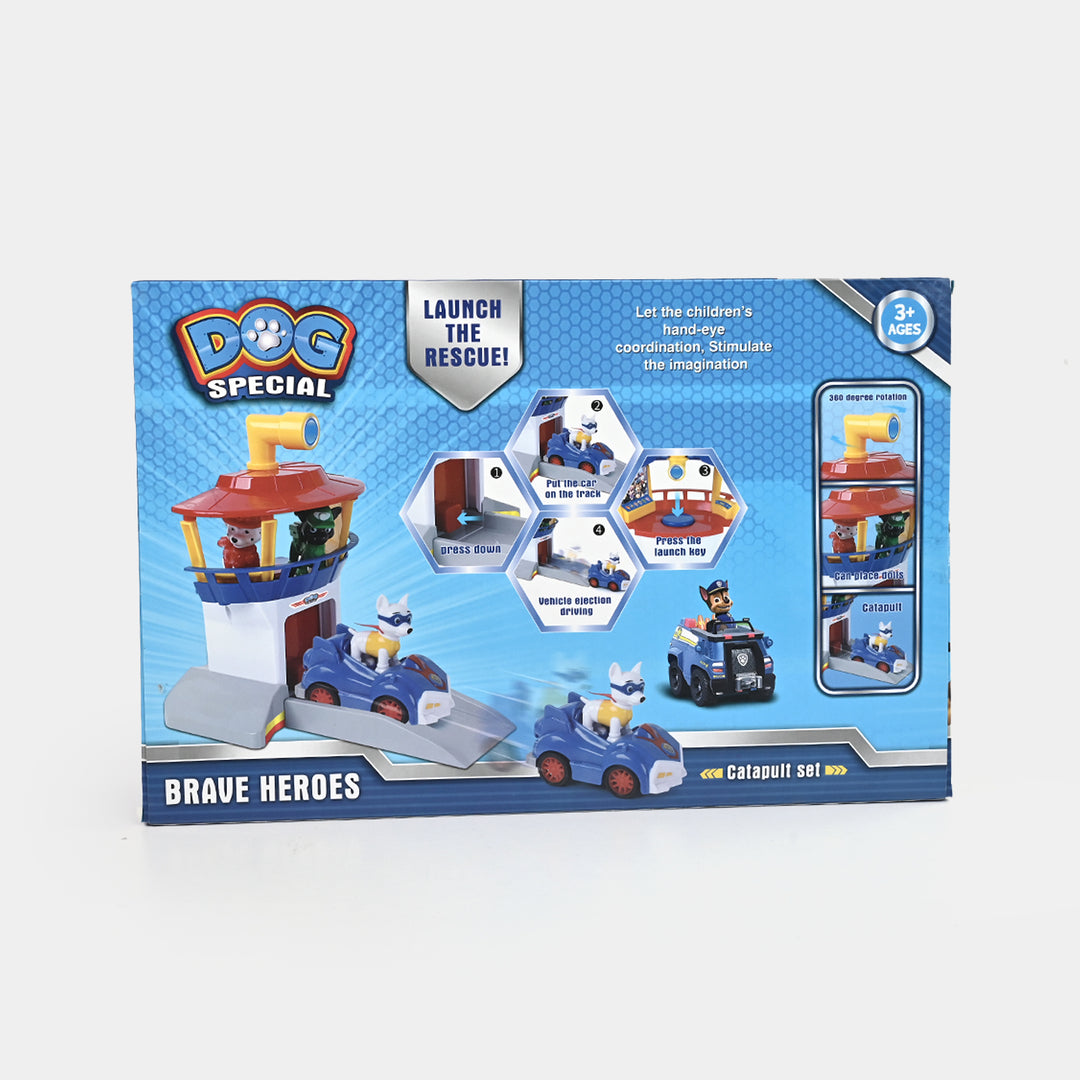 Special Heroes Pull-Back Action Vehicles Set