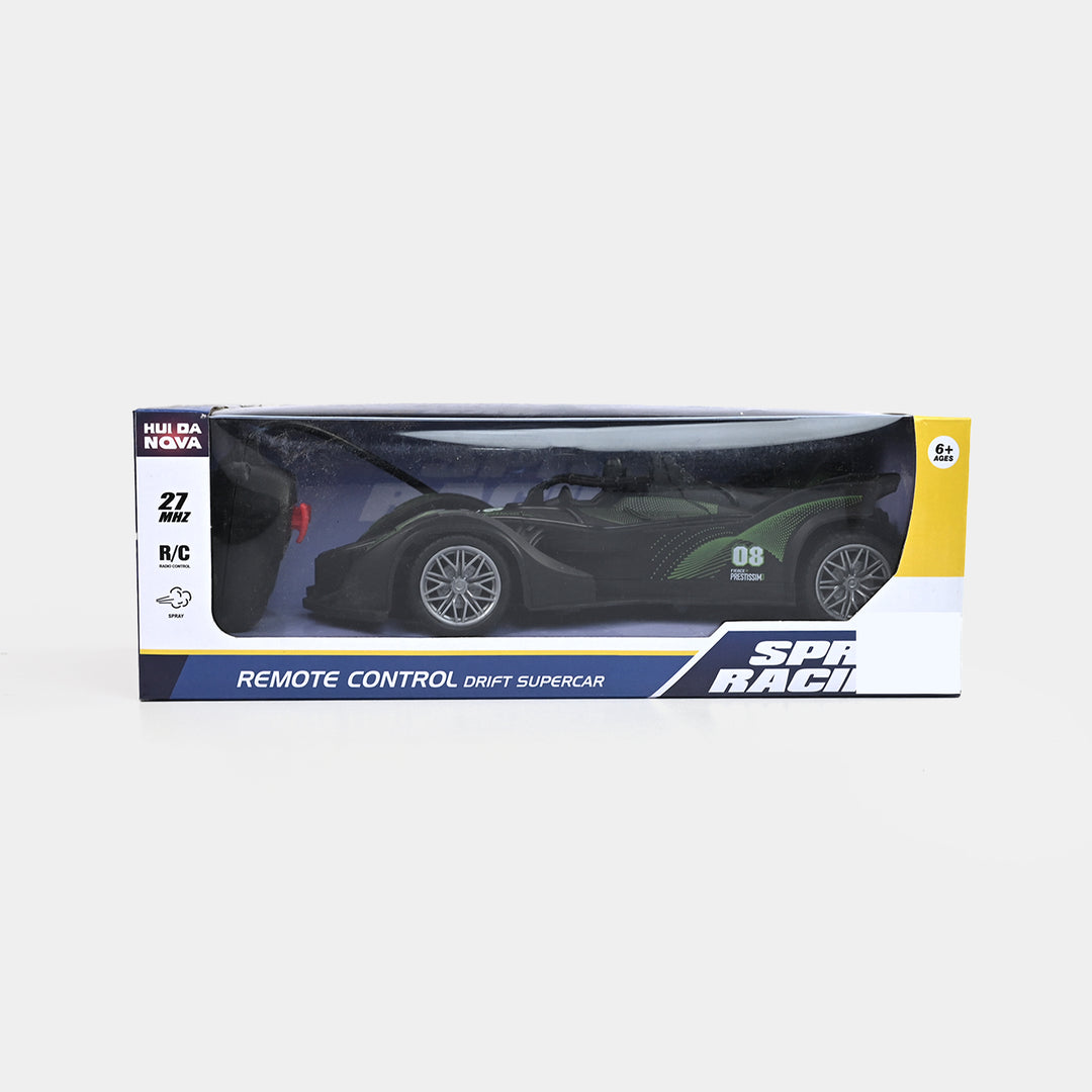 Remote Control Car Spray Demonstration