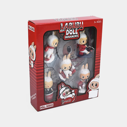 5-in-1 Doll Ornaments Series – Cute Collectible Doll Set