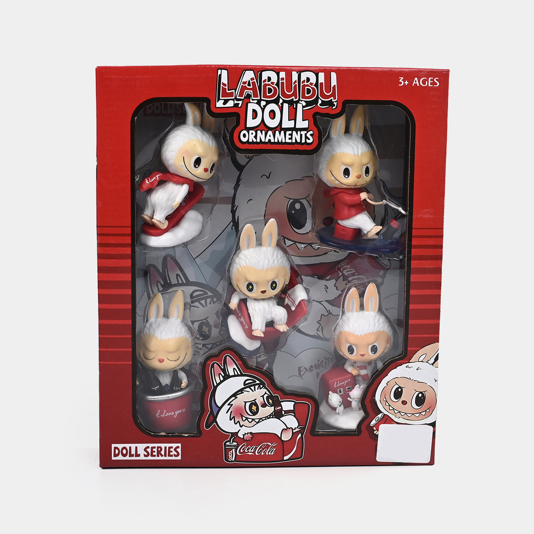 5-in-1 Doll Ornaments Series – Cute Collectible Doll Set