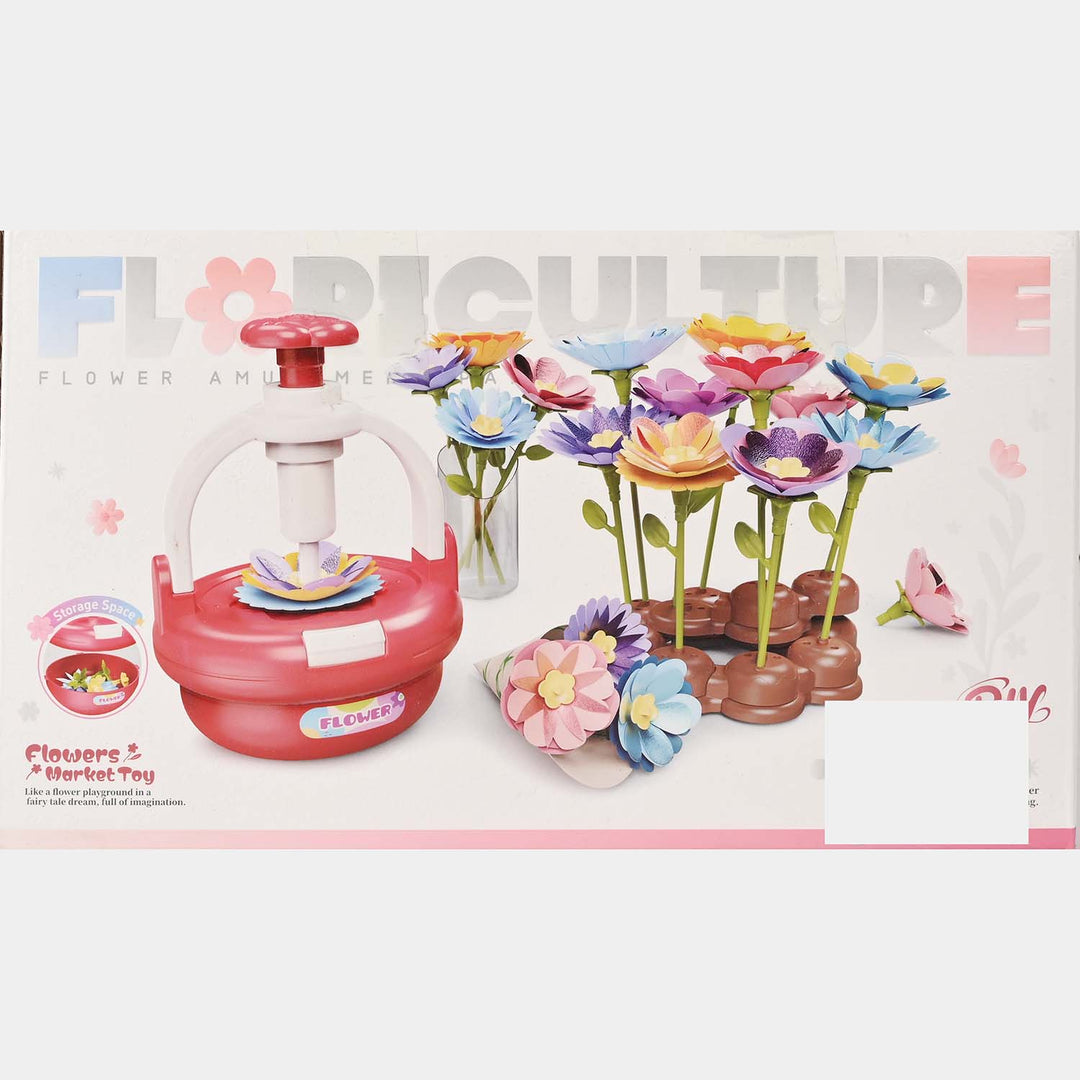 DIY Flower Bouquet Machine Toy for Kids