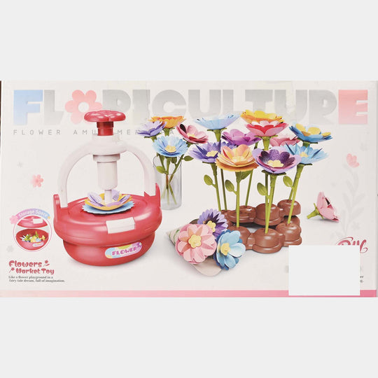 DIY Flower Bouquet Machine Toy for Kids