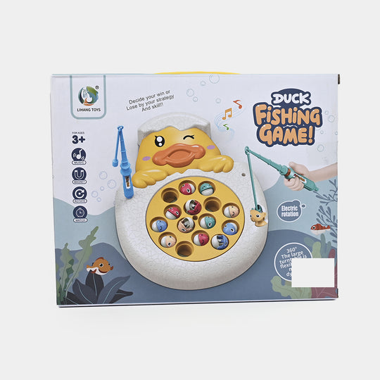 Electric Cute Duck Fishing Game For Kids