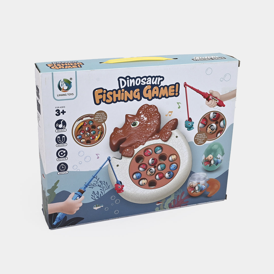 Electric Dinosaur Fishing Game for Kids