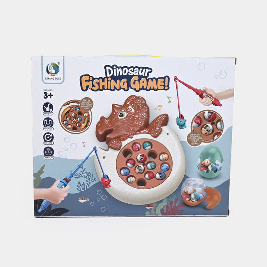 Electric Dinosaur Fishing Game for Kids