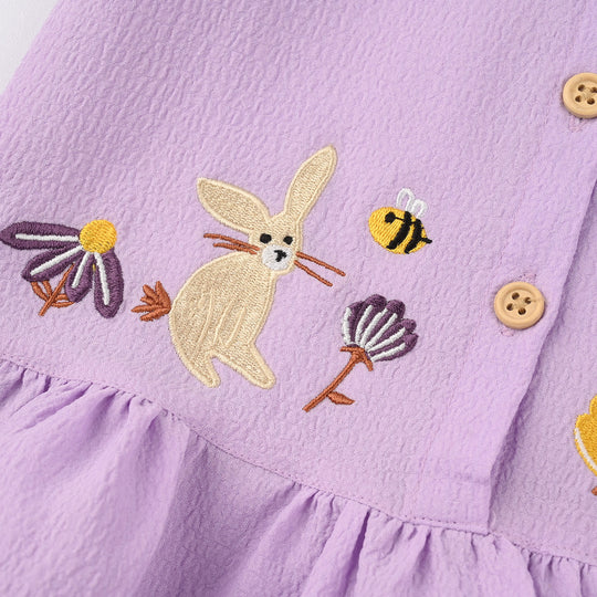 Infant Girls SeerSucker 2 Pc Suit-Orchid Hues-Purple