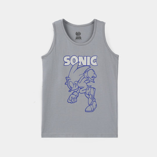 Boys Slub Jersey Sando Character