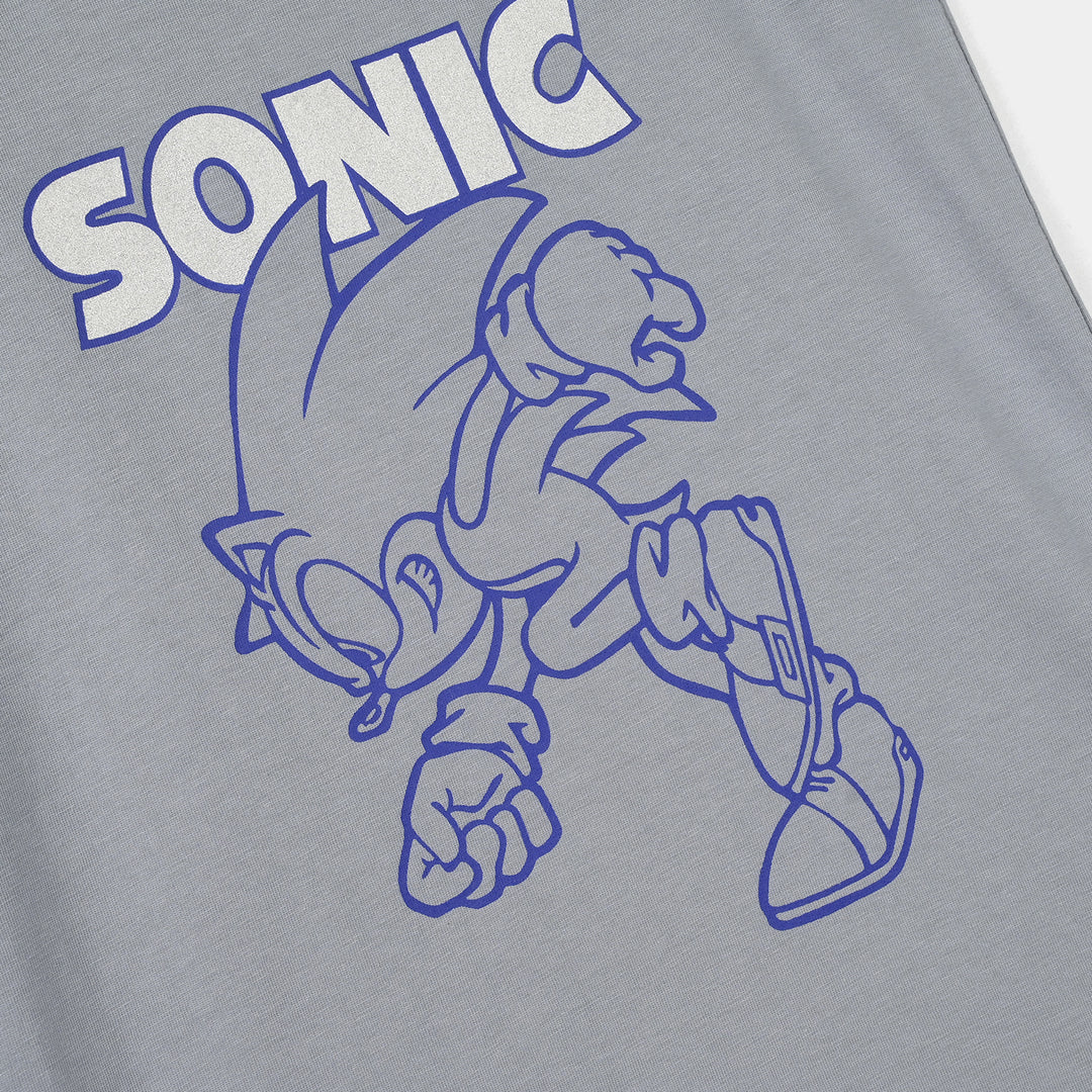 Boys Slub Jersey Sando Character