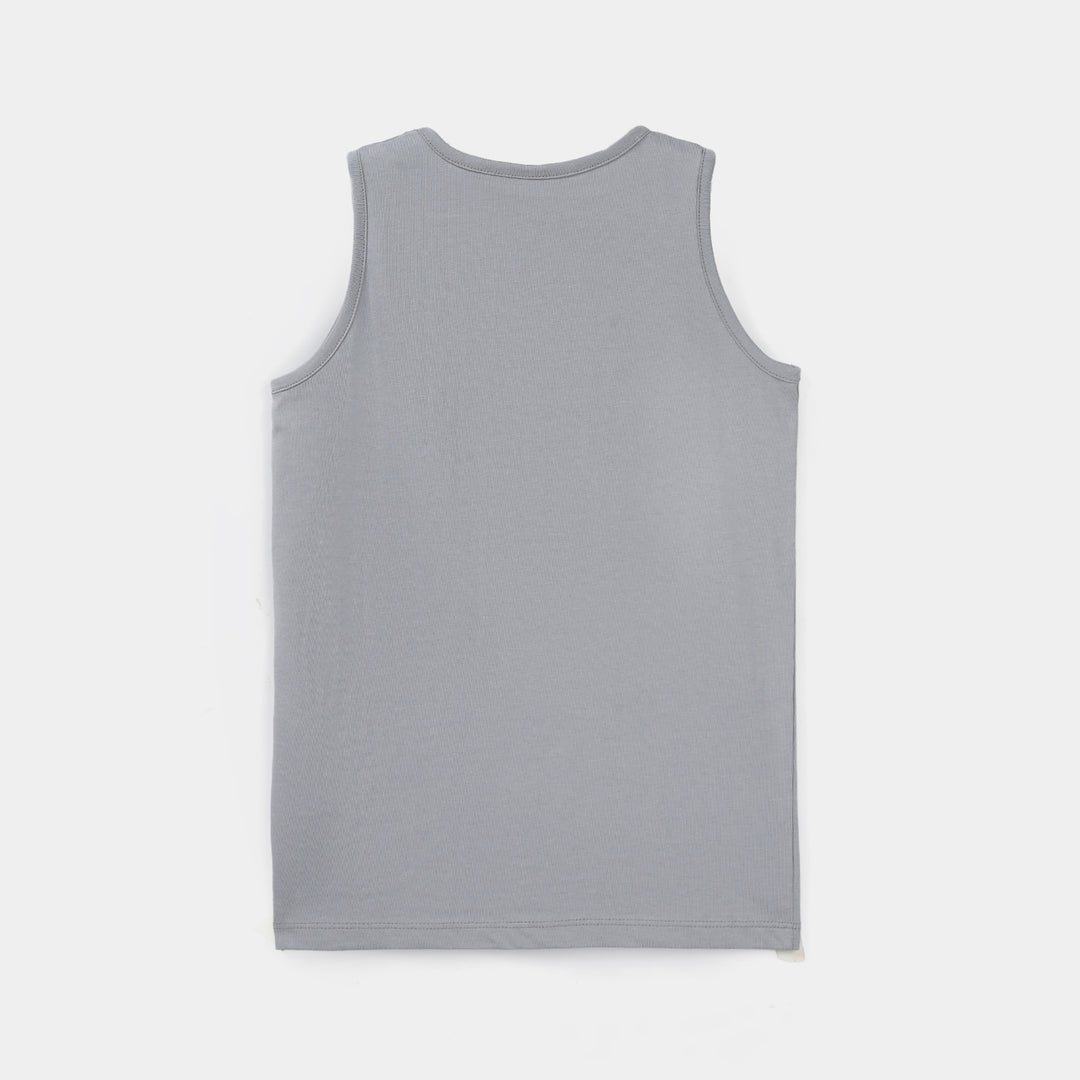 Boys Slub Jersey Sando Character