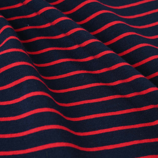 Boys Yarn Dyed Sando Adventure - Navy