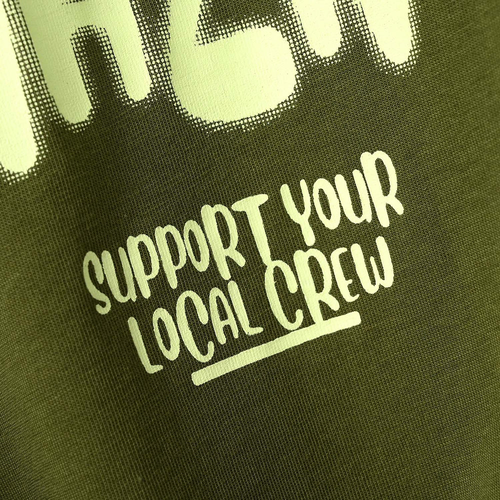 Boys Jersey/Terry  T-Shirt Always - Olive Green