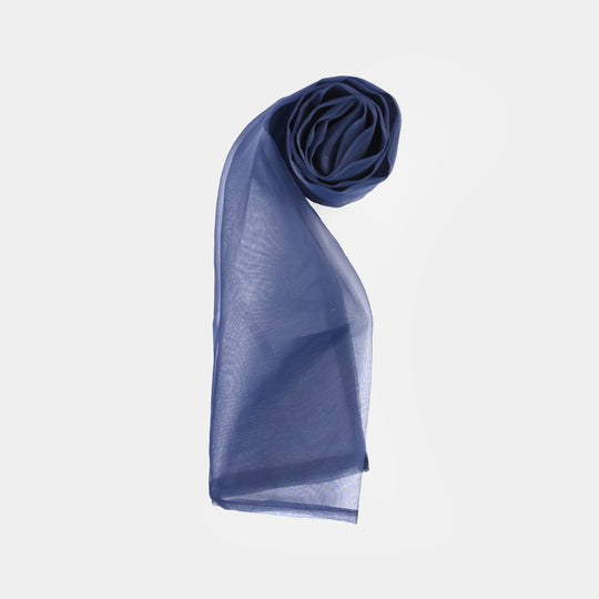 Girls Raw Silk 4Pcs Blossom - Navy Blue