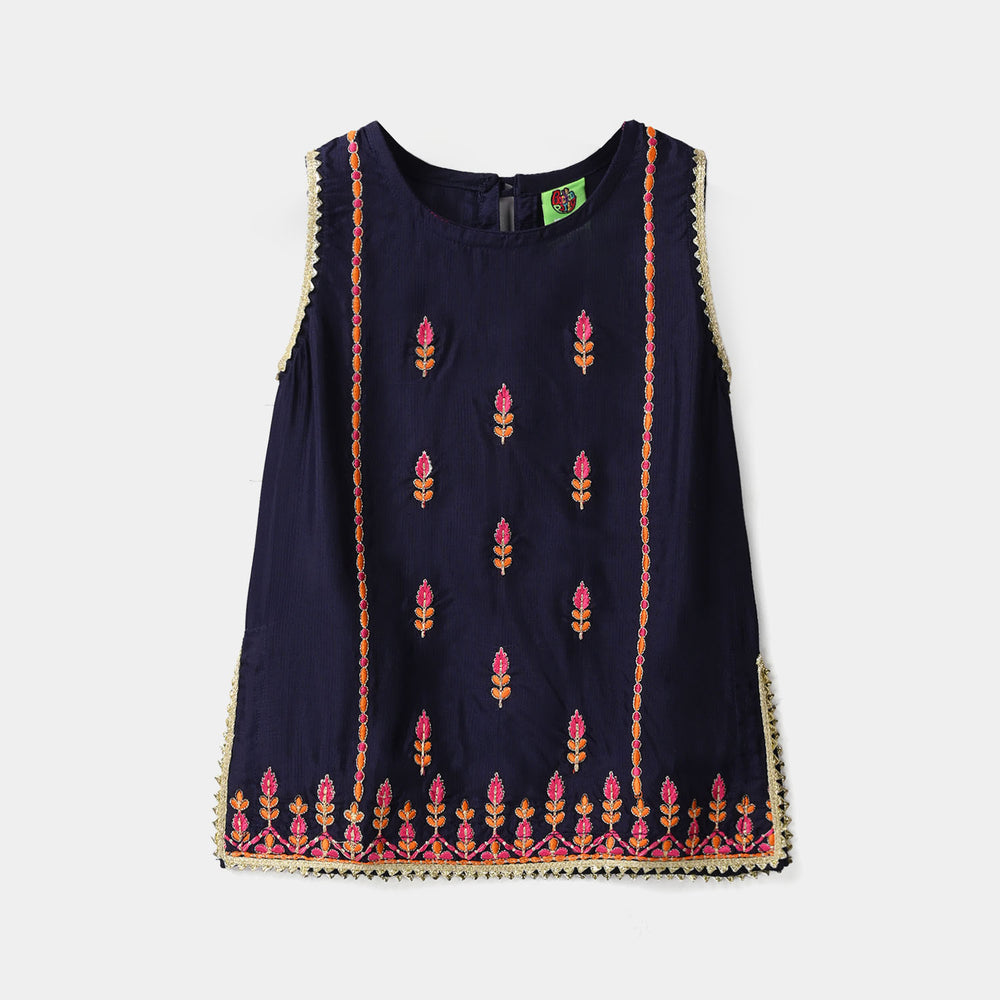 Infant Girls 2Pcs - Navy Blue