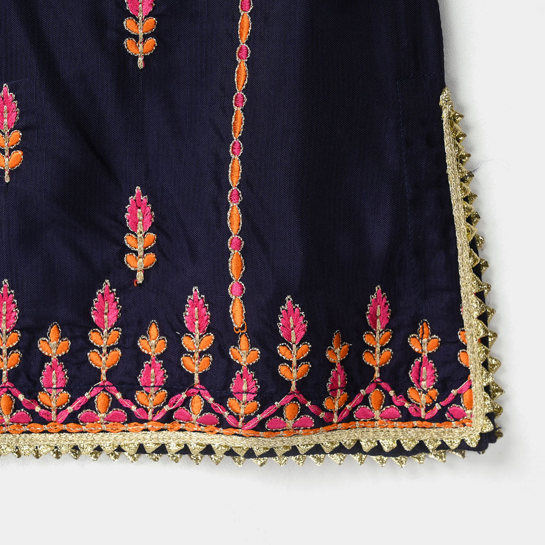 Infant Girls 2Pcs - Navy Blue