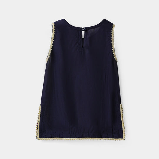 Infant Girls 2Pcs - Navy Blue