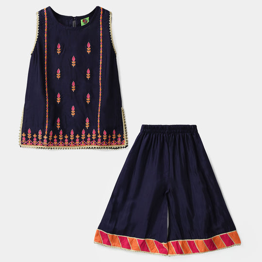 Infant Girls 2Pcs - Navy Blue