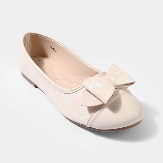 Girls Pumps 11-133-BEIGE