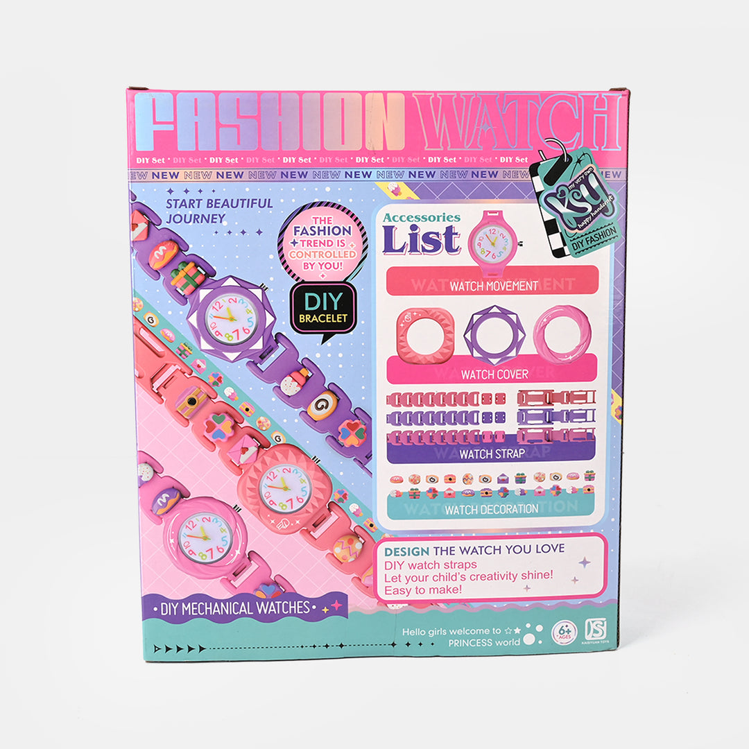 DIY Fashion Watch Set – Create Your Own Wristwatch