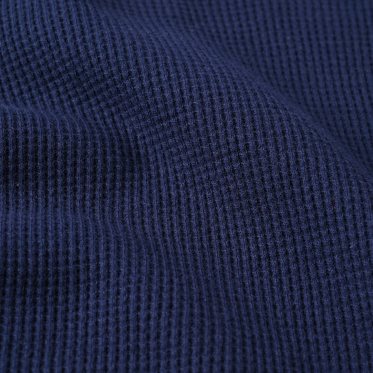 Boys Thermal Sando Calm Feelings-Navy.Blue