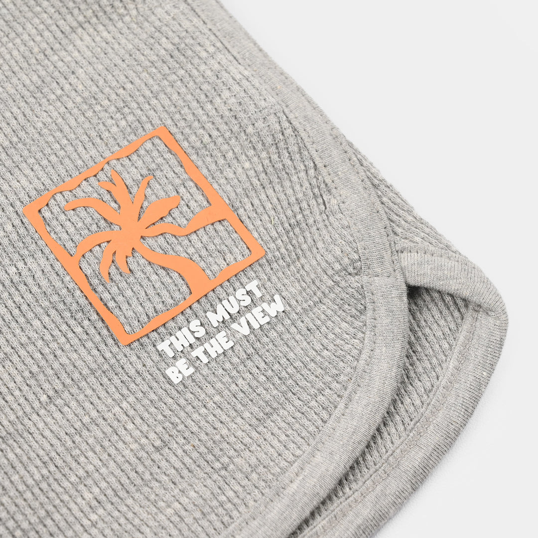 Boys Thermal Shorts Tree - Grey