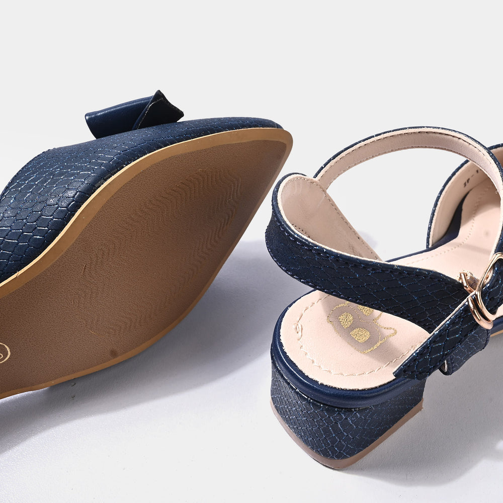 Girls Pumps Heels ZP-123-NAVY