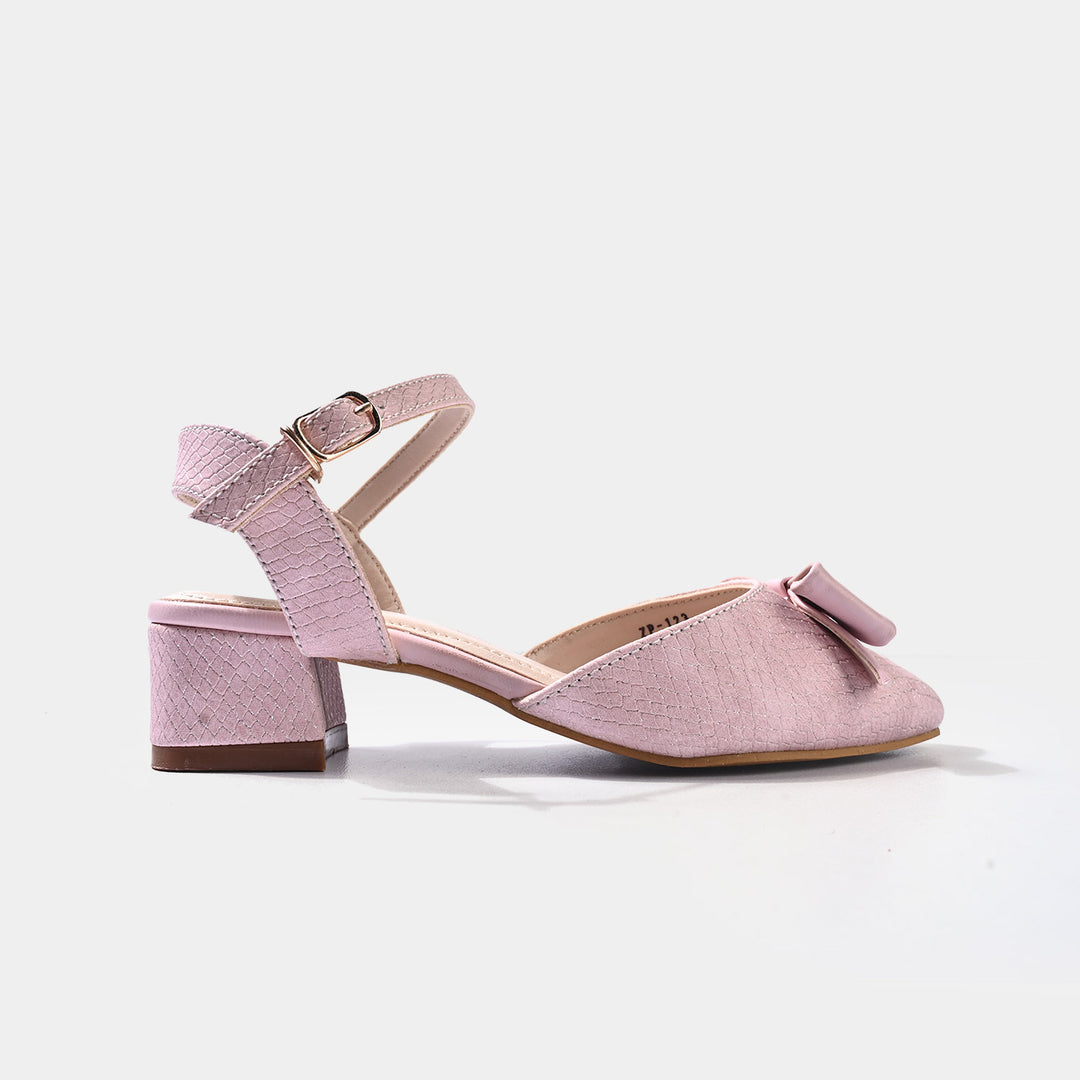 Girls Pumps Heels ZP-123-PINK