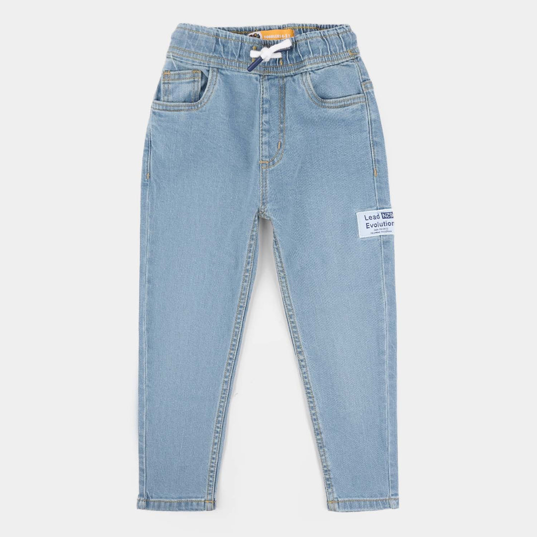 Boys Stretch Denim Pants (Lead Evolution) - Light Blue