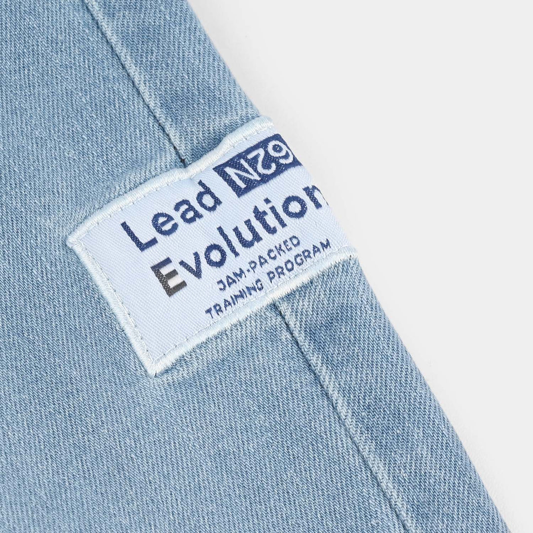 Boys Stretch Denim Pants (Lead Evolution) - Light Blue